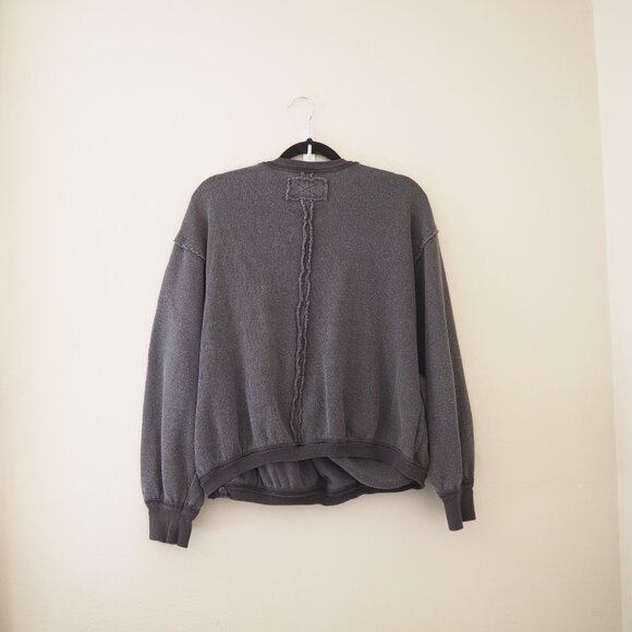 We The Free People Anyway Tee Sweatshirt Sweater Top sz M - Picture 7 of 8